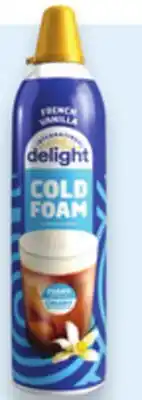 Walmart International Delight coffee creamer 946 mL or cold foam 396 g offer