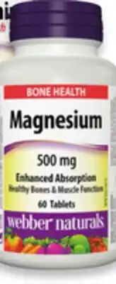 Walmart Webber Naturals magnesium offer