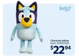 Walmart Character pillow offer