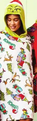 Walmart Adults' Grinch lounge hoodie offer