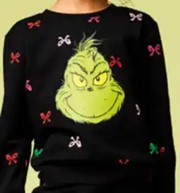 Walmart Grinch fleece crew neck offer