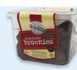 Walmart two-bite brownies 608 g offer