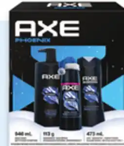 Walmart AXE or Dove Men+Care holiday gift sets offer