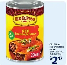 Walmart Old El Paso red enchilada sauce offer