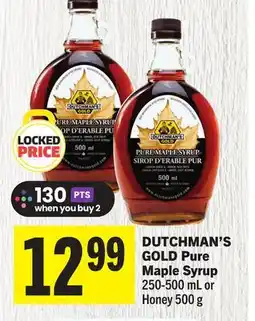 Foodland DUTCHMAN'S GOLD Pure Maple Syrup offer