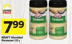 Foodland KRAFT Shredded Parmesan offer