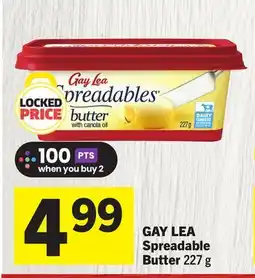 Foodland GAY LEA Spreadable Butter offer