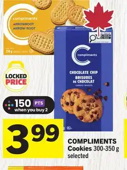 Foodland COMPLIMENTS Cookies offer