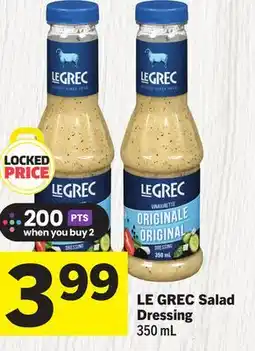 Foodland LE GREC Salad Dressing offer
