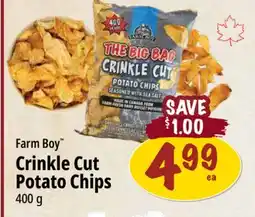 Farm Boy Farm Boy Crinkle Cut Potato Chips offer