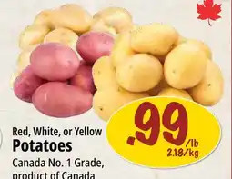 Farm Boy Red, White, or Yellow Potatoes offer