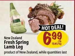 Farm Boy New Zealand Fresh Spring Lamb Leg offer