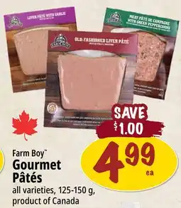 Farm Boy Farm Boy Gourmet Pâtés offer