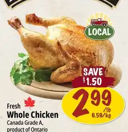 Farm Boy Fresh Whole Chicken offer