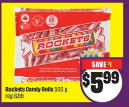 Chalo FreshCo Rockets Candy Rolls 500 g offer