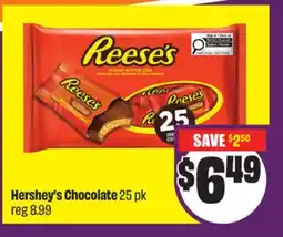 Chalo FreshCo Hershey's Chocolate 25 pk offer
