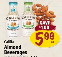 Farm Boy Califia Almond Beverages offer