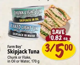 Farm Boy Farm Boy Skipjack Tuna offer
