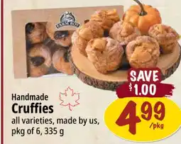 Farm Boy Handmade Cruffies offer