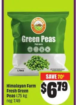 Chalo FreshCo Himalayan Farm Fresh Green Peas 1.75 kg offer