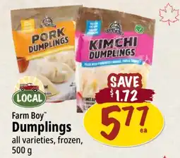 Farm Boy Farm Boy Dumplings offer