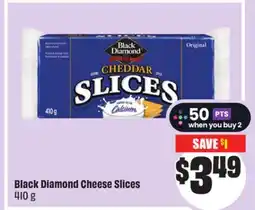 Chalo FreshCo Black Diamond Cheese Slices 410 g offer