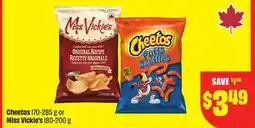 Chalo FreshCo Cheetos 170-285 g or Miss Vickie's 180-200 g offer