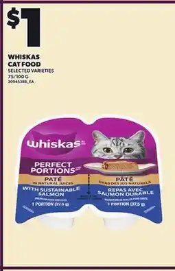 Loblaws WHISKAS CAT FOOD, 75/100G offer