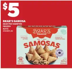Loblaws BRAR'S SAMOSA, 624 G offer