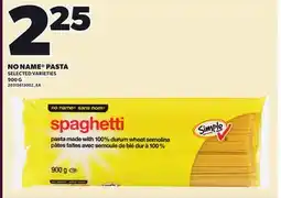 Loblaws NO NAME PASTA, 900G offer