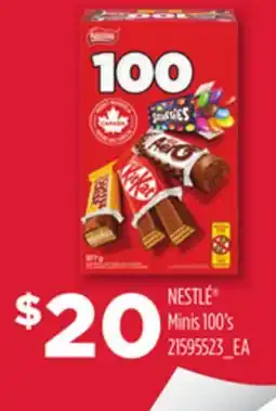 Loblaws NESTLÉ Minis 100's offer