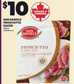 Loblaws SAN DANIELE PROSCIUTTO SLICED, 300G offer