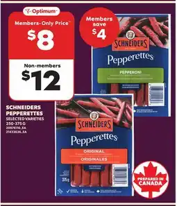Loblaws SCHNEIDERS PEPPERETTES offer
