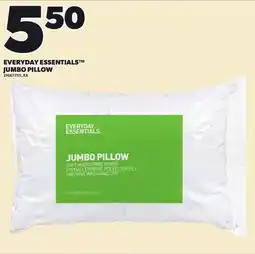 Loblaws EVERYDAY ESSENTIALS JUMBO PILLOW offer
