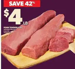 Loblaws PORK TENDERLOIN, CRYOVAC PKG OF 2 offer