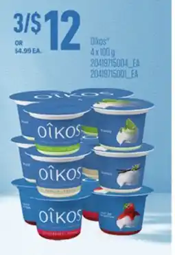 Loblaws Oikos, 4 x 100g offer