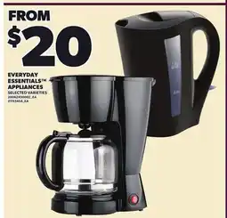 Loblaws EVERYDAY ESSENTIALS APPLIANCES offer