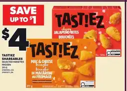 Loblaws TAST!EZ SHAREABLES, 311G offer