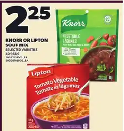 Loblaws KNORR OR LIPTON SOUP MIX, 40-166 G offer
