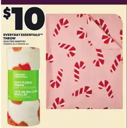 Loblaws EVERYDAY ESSENTIALS THROW offer