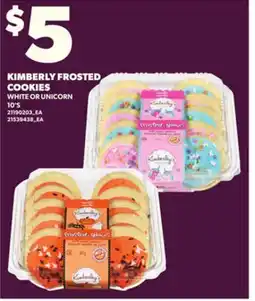 Loblaws KIMBERLY FROSTED COOKIES 10'S offer
