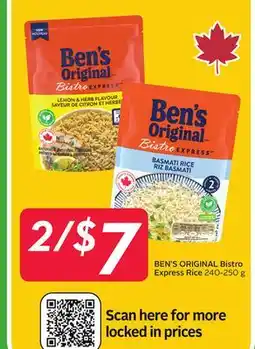 Sobeys Bistro Express Rice offer