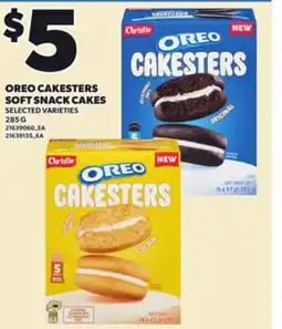 Loblaws OREO CAKESTERS SOFT SNACK CAKES, 285 G offer