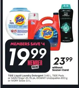 Sobeys Liquid Laundry Detergent offer