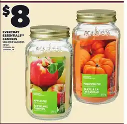 Loblaws EVERYDAY ESSENTIALS CANDLES, 18 OZ offer