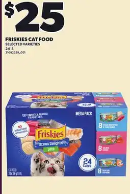 Loblaws FRISKIES CAT FOOD offer