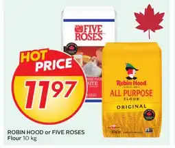 Sobeys ROBIN HOOD or FIVE ROSES Flour offer