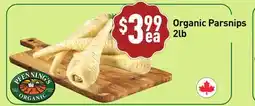 Healthy Planet Organic Parsnips offer