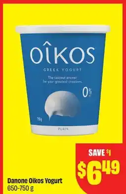 FreshCo Danone Oikos Yogurt 650-750 g offer