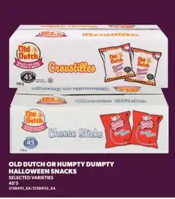Loblaws OLD DUTCH OR HUMPTY DUMPTY HALLOWEEN SNACKS, 45'S offer